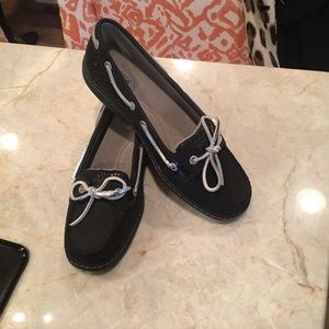 Sperry Black Boat Shoes 8.5M